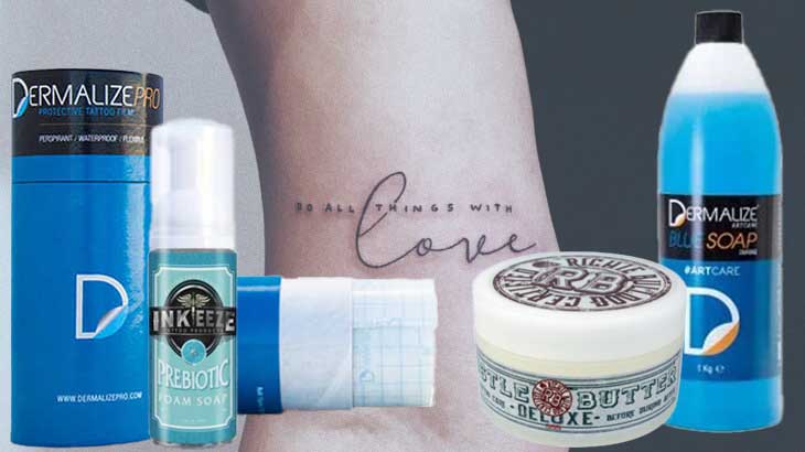 アフターケアにおすすめのタトゥー用品