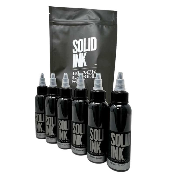 SOLID INK|BLACK LABEL 6本セット