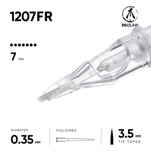 Inkclaw|7 フラットラウンド(0.35mm FR) 10本/1箱