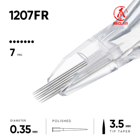 Inkclaw|7 フラットラウンド(0.35mm FR) 10本/1箱