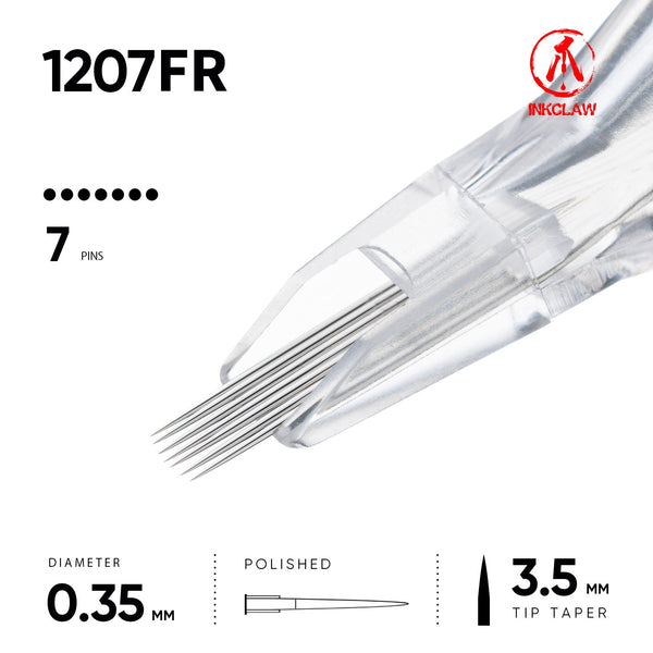 Inkclaw|7 フラットラウンド(0.35mm FR) 10本/1箱