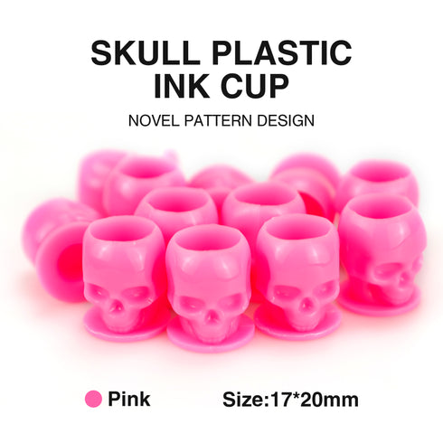 3Dスカルインクカップ 17×19mm 200個入り