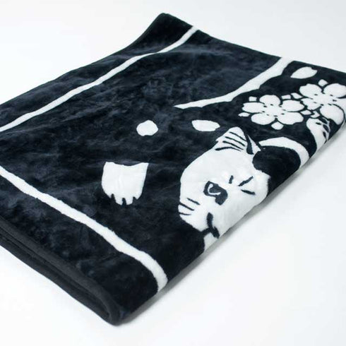 Monmon Cats Flat Cat Throw Blanket