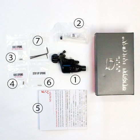 Stigma-Rotaryスティグマ Hyper V4 Tattoo Machine - レッド