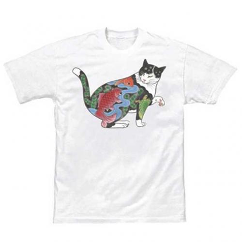 【SALE】Fishbowl Cat Direct To Garment Tee
