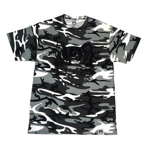 【SALE】Monmon White Camo T-Shirt