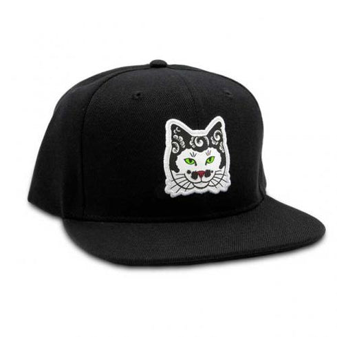 Black Cat Head Snapback