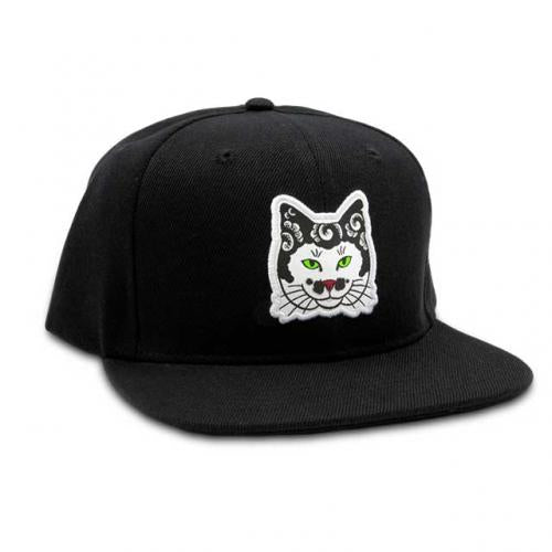Black Cat Head Snapback