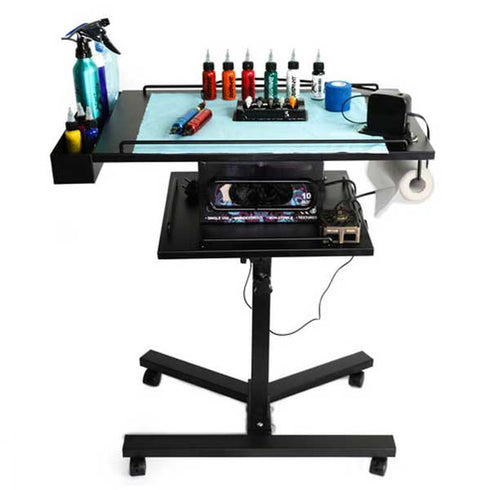 【USED】ワーキングテーブル 2デッキ 展示品