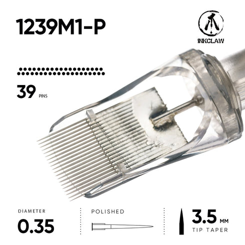 Inkclaw|39 マグナム(0.35mm MG) Tattoo Cartridges 10本/1箱