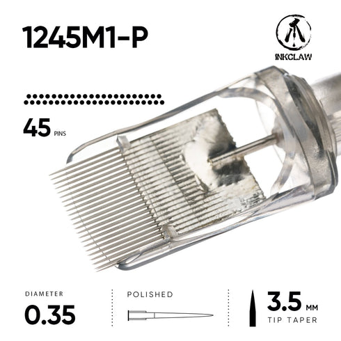 Inkclaw|45 マグナム(0.35mm MG) Tattoo Cartridges 10本/1箱