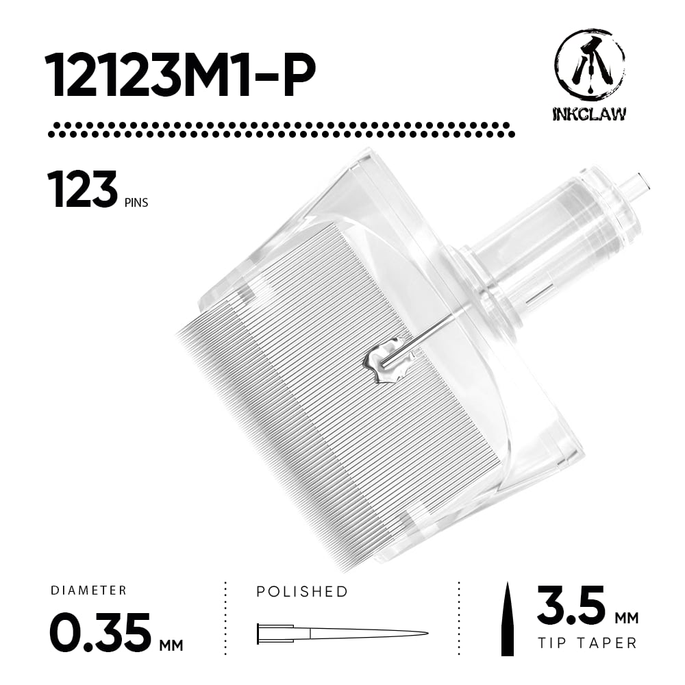Inkclaw|123 マグナム(0.35mm MG) Tattoo Cartridges 6本/1箱