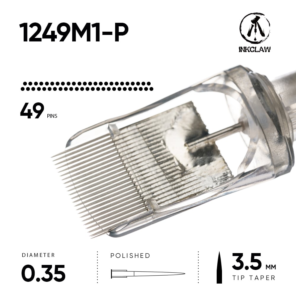 Inkclaw|49 マグナム(0.35mm MG) Tattoo Cartridgess 10本/1箱
