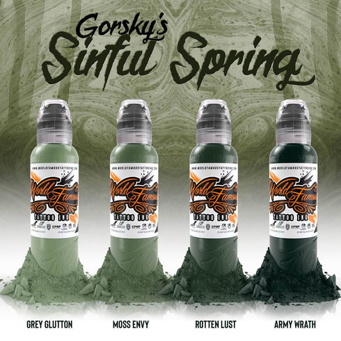 WFInk|Damian Gorski Sinful Spring Set 4本セット