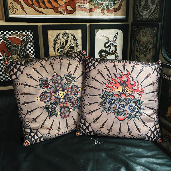 Throw Pillow Case Holy Cross