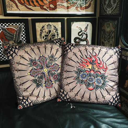 Throw Pillow Case Holy Cross