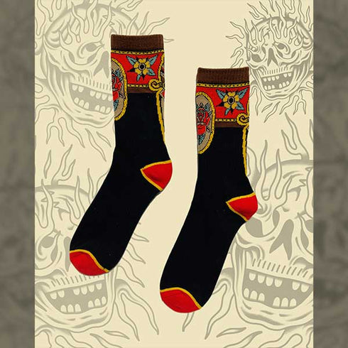 Rose & Dagger Socks