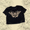 Death Moth Crop Top