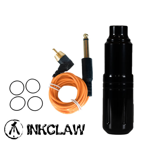 Inkclaw|Dagger Tattoo Rotary Short Pen Machine|ブラック
