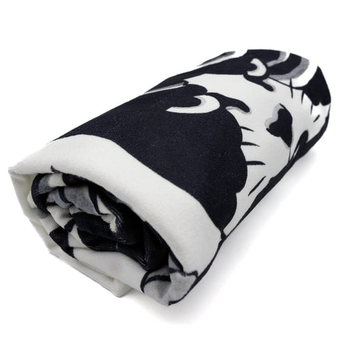 KNIFE CAT THROW TOWEL