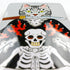 SKELETON CAT SKATE DECK