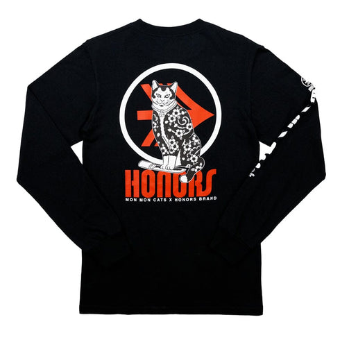 MMC X HONORS KNIFE CAT LONG SLEEVE TEE