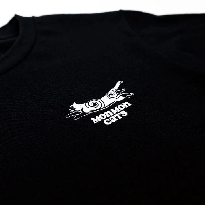 MONMON SJ TIGER CLAW TEE|ブラック