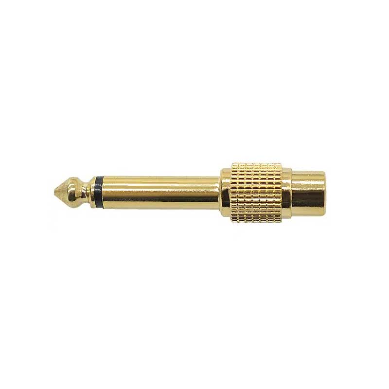 アダプター RCA to 6.3mmJack