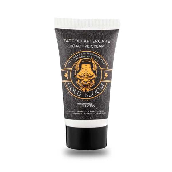 Aloe Tattoo|GOLD BLOOM NEW FORMULA BIOACTIVE CREAM TUBE 30g
