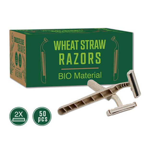 2枚刃カミソリ 50個入り