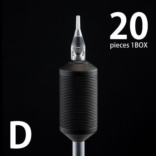 Disposableチューブ・ブラックグリップ ダイアモンド型 20本/1箱