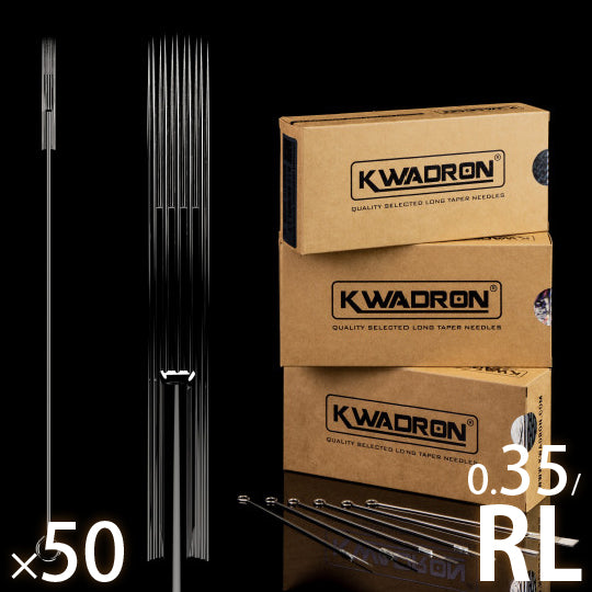 KWADRON ニードル Rライナー(0.35mm RL) 1箱50本入り