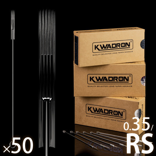 KWADRON ニードル Rシェーダー(0.35mm RS)1箱50本入り