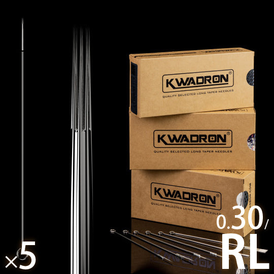 KWADRON ニードル Rライナー(0.30mm RL) 5本 – FLAG Tattoo Supply