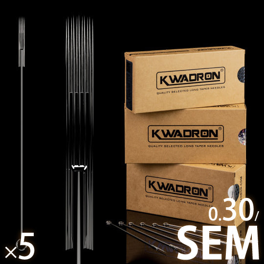 KWADRON ニードル SEマグナム(0.30mm SEM) 5本