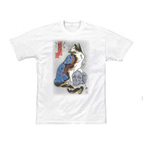 【SALE】Blue Goblin Cat Direct To Garment Tee