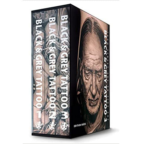 Black & Grey Tattoo 1-3: From Street Art to Fine Art (English and German Edition)