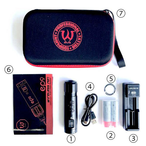 Wireless Pen EP9/3.5mmストローク シルバー