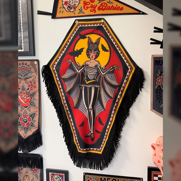 Bat Lady Banner