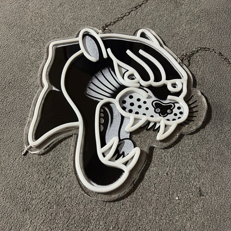 Panther Neon Strip Sign