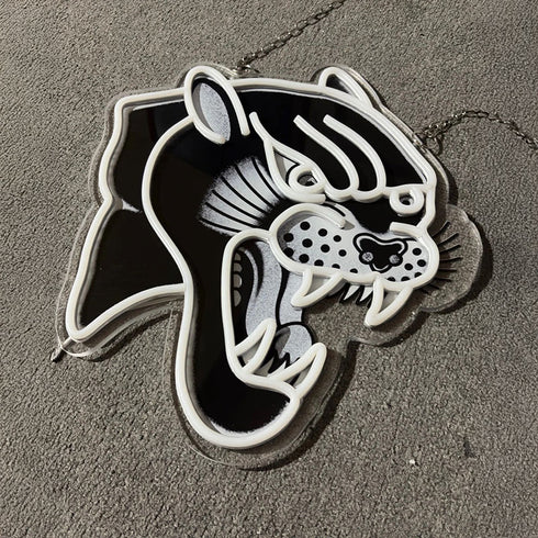 Panther Neon Strip Sign