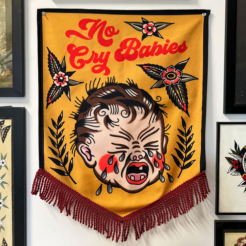 Cry Baby Banner