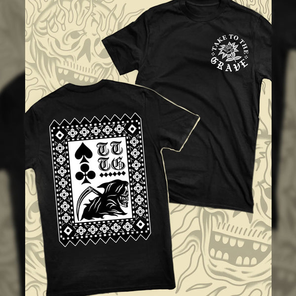 Spade & Club Tee X Dustin Fleming