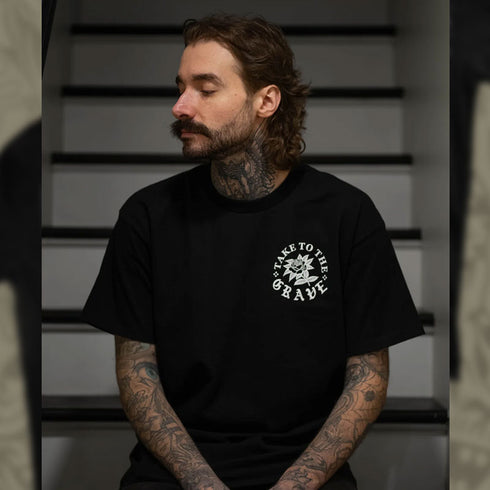 Spade & Club Tee X Dustin Fleming