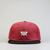 Radiant|Dark Red Snapback