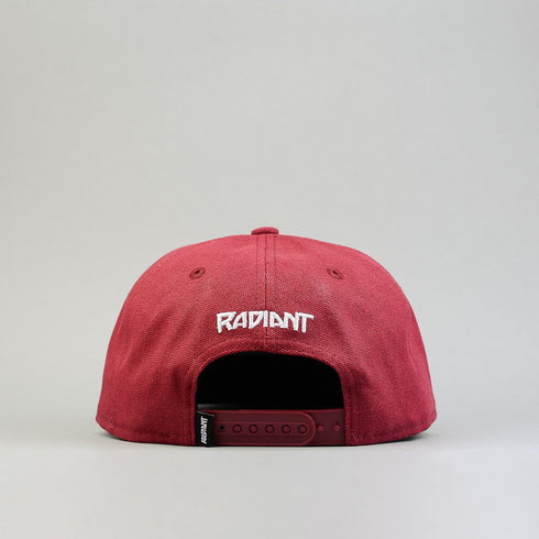 Radiant|Dark Red Snapback