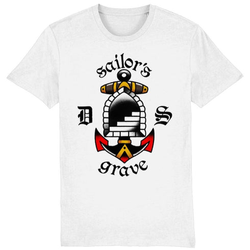Sailors Grave - Tattoo t shirt |ホワイト