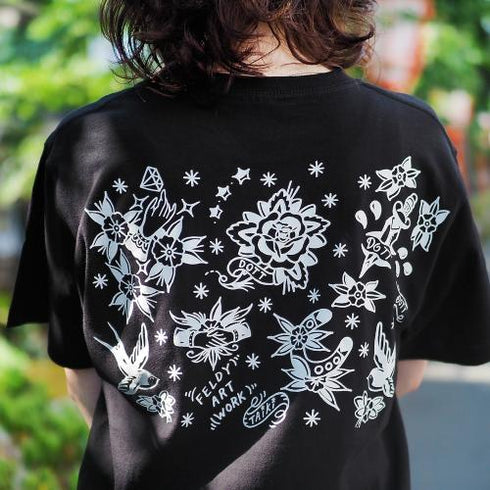 FLASH T-SHIRTS by TAIKI/Black