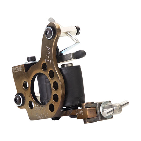 Micky Sharpz - Original Iron T Dial Tattoo Machine - Colour / Shader