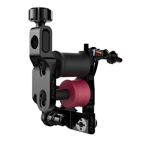 FK Irons AL13 Exactor III Aluminium Tattoo Machine in Black - Soft Shader